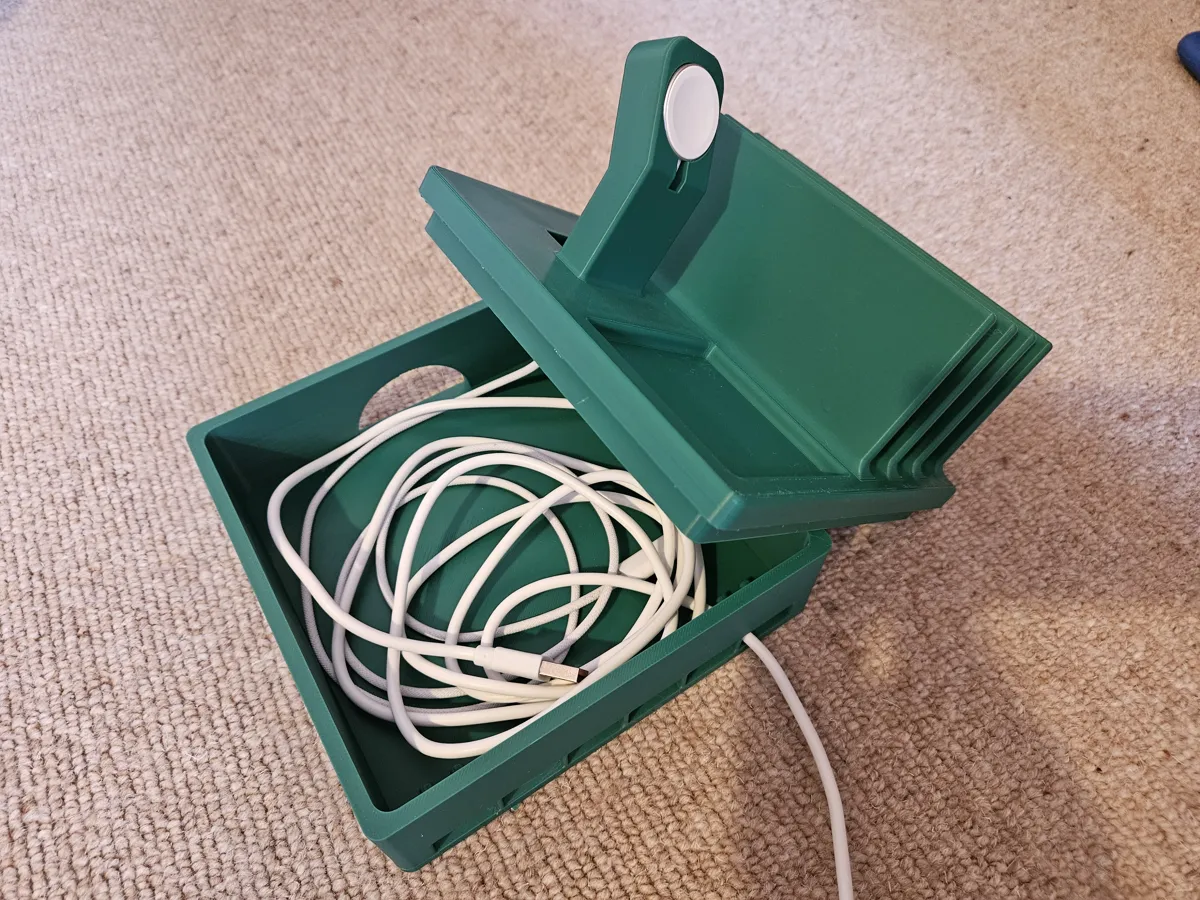 Tablet, Apple Watch and Headphones Charging Stand, photo 3 of 3 - Tablet, Apple Watch and Headphones Charging Stand Mobile & Device Accessories