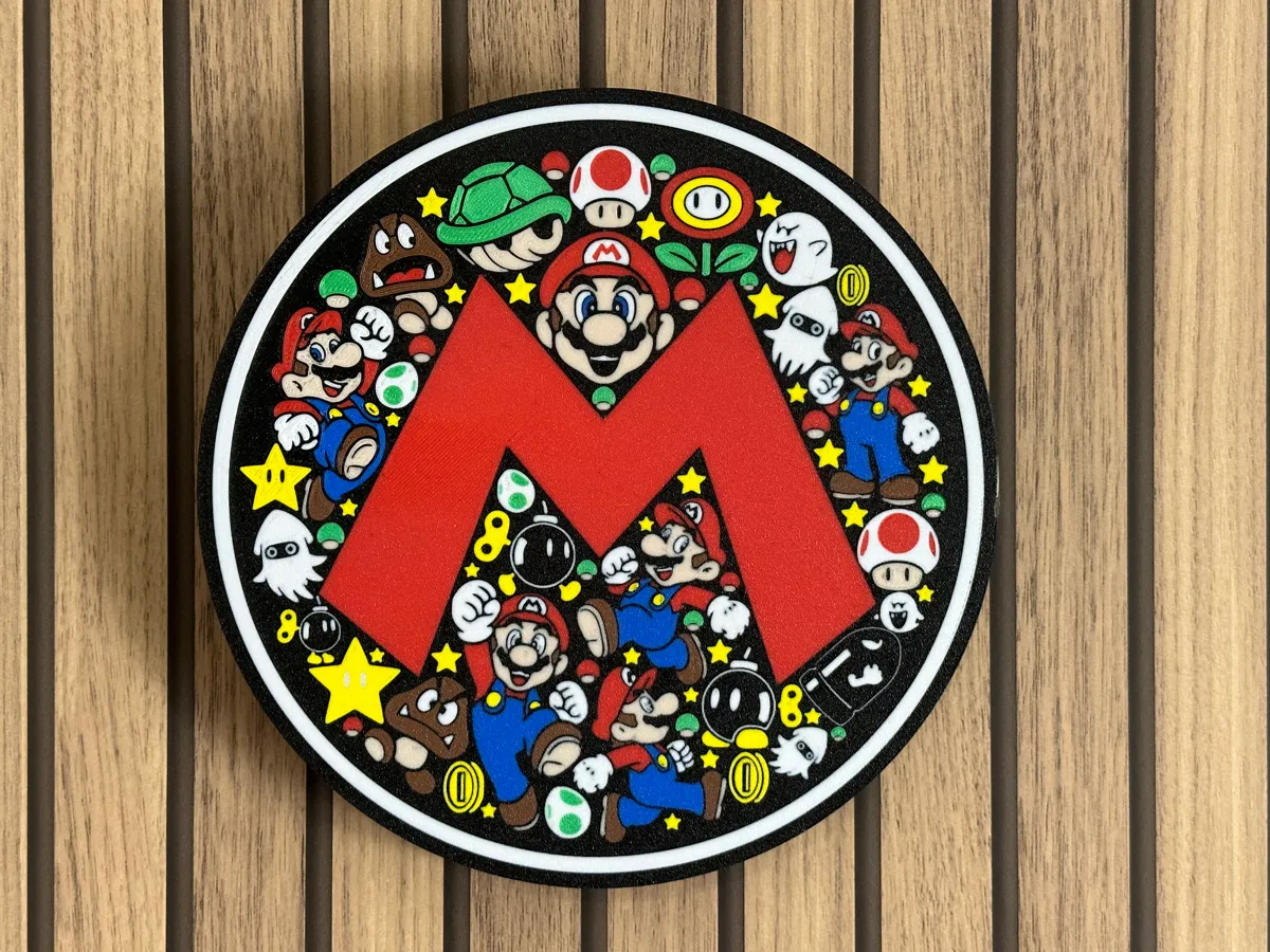Super Mario Characters LED LAMP