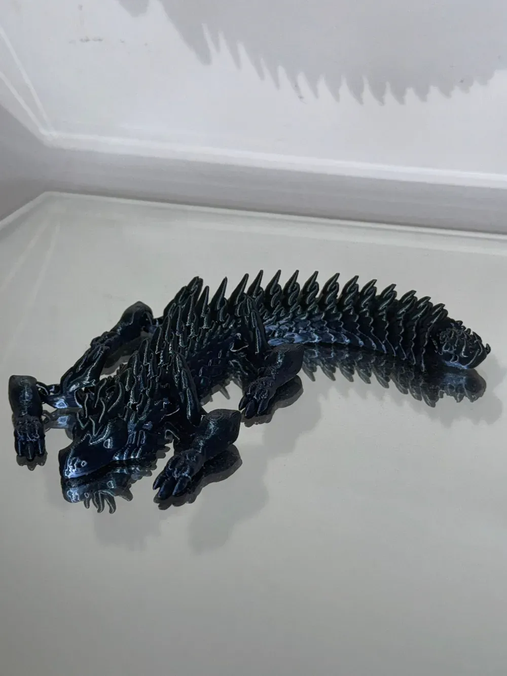 articulated stone dragon, photo 2 of 4 - articulated stone dragon Fidget & Sensory Toys