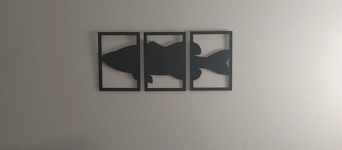 Bass Wall Art, photo 2 of 2 - Bass Wall Art Art