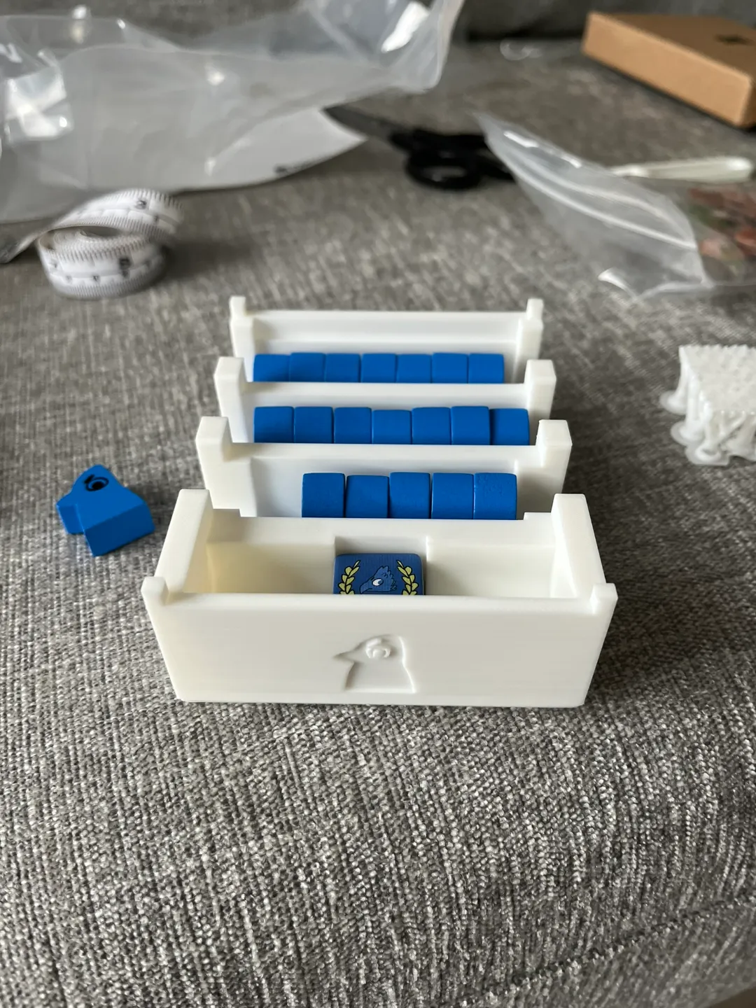 Root Organizer with Faction Meeple Engravings, photo 2 of 3 - Root Organizer with Faction Meeple Engravings Toys & Games