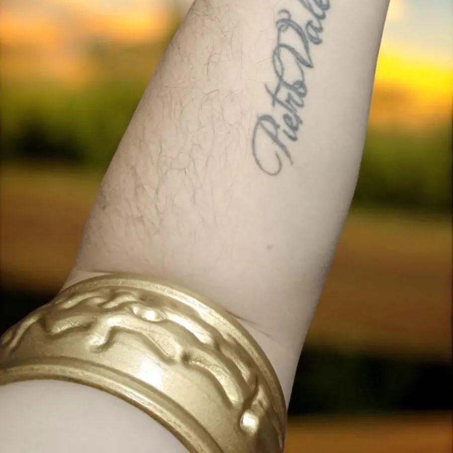 Tengen Uzui Cosplay Wrist and Bicep Bracelets, photo 2 of 4 - Tengen Uzui Cosplay Wrist and Bicep Bracelets Props & Cosplays