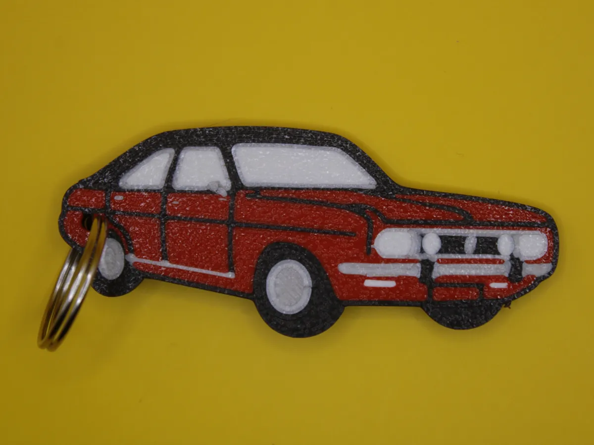 Car keychain of Chrysler 180 - veteran, photo 2 of 2 - Car keychain of Chrysler 180 - veteran Art