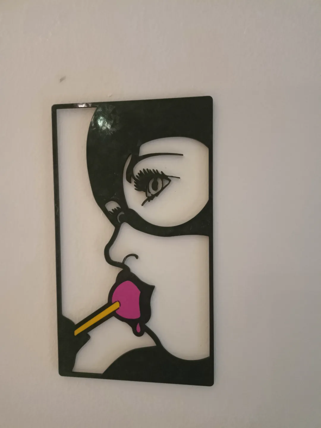 CATWOMAN WALL ART, photo 2 of 2 - CATWOMAN WALL ART Art