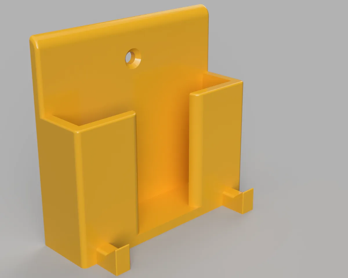 Wall mounted key and wallet holder, photo 2 of 3 - Wall mounted key and wallet holder Household