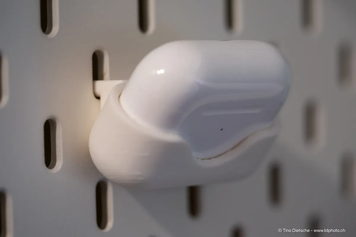 AirPods Pro Holder for Ikea Skadis, photo 4 of 4 - AirPods Pro Holder for Ikea Skadis Hobby & DIY
