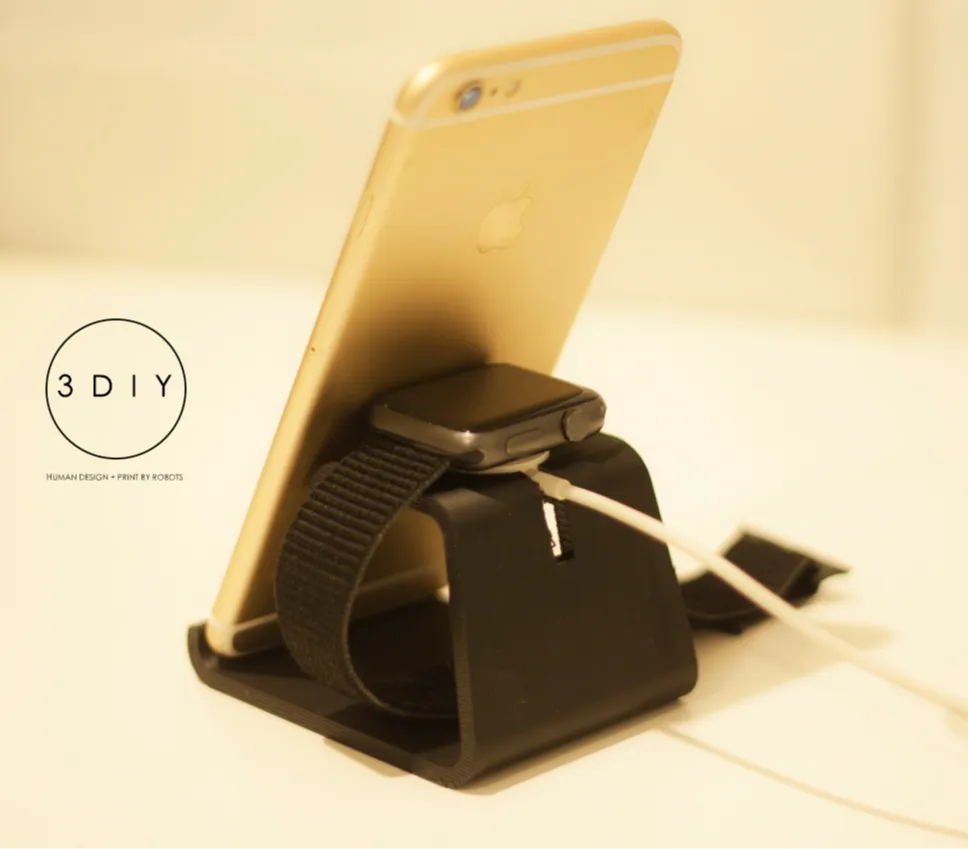 Soporte telefono y reloj minimalista - Office, in stock in India