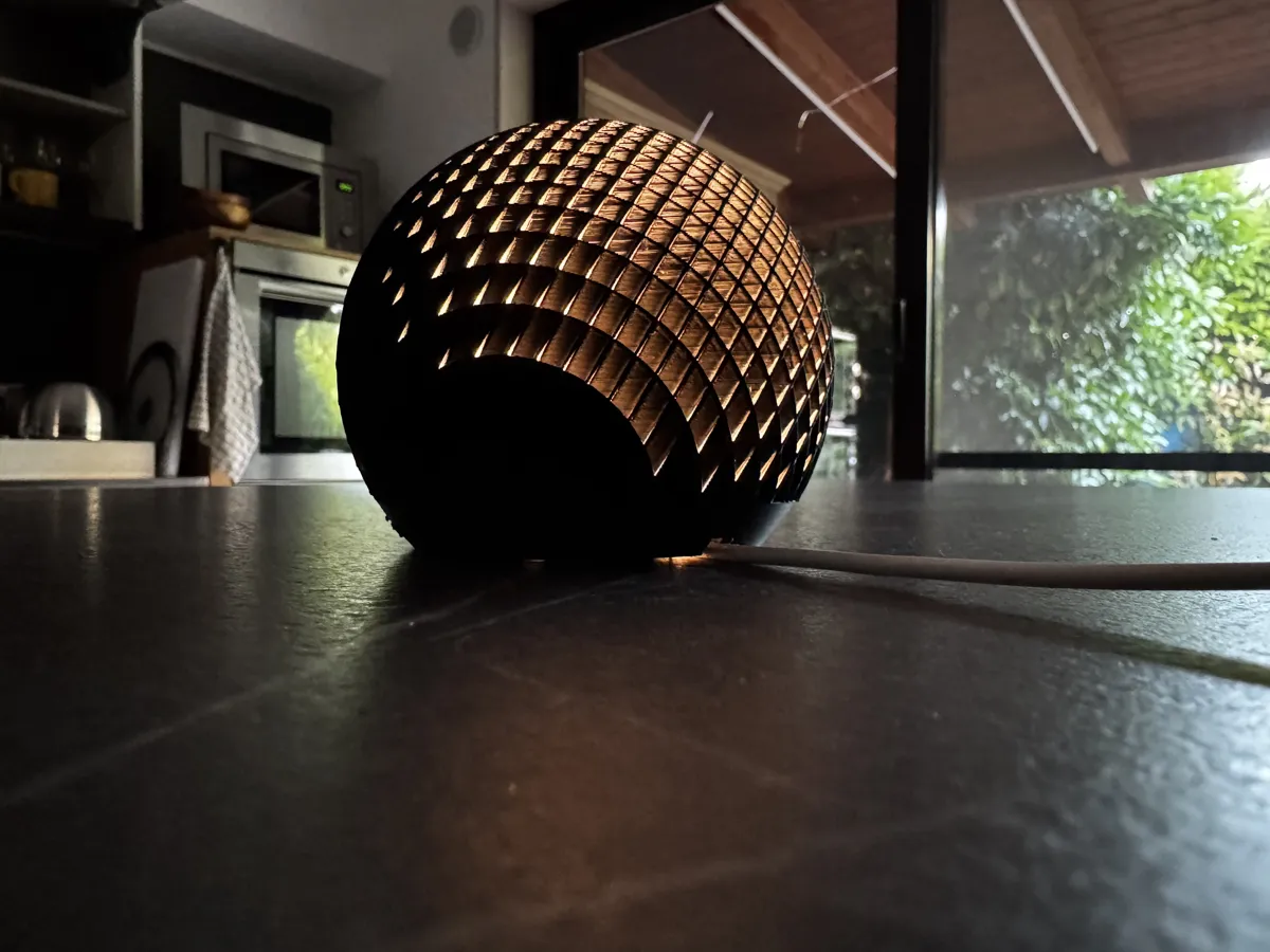 GlowShell Spherical Lamp Modern Design LED KIT-001, photo 3 of 4 - GlowShell Spherical Lamp Modern Design LED KIT-001 Lamps & Lighting