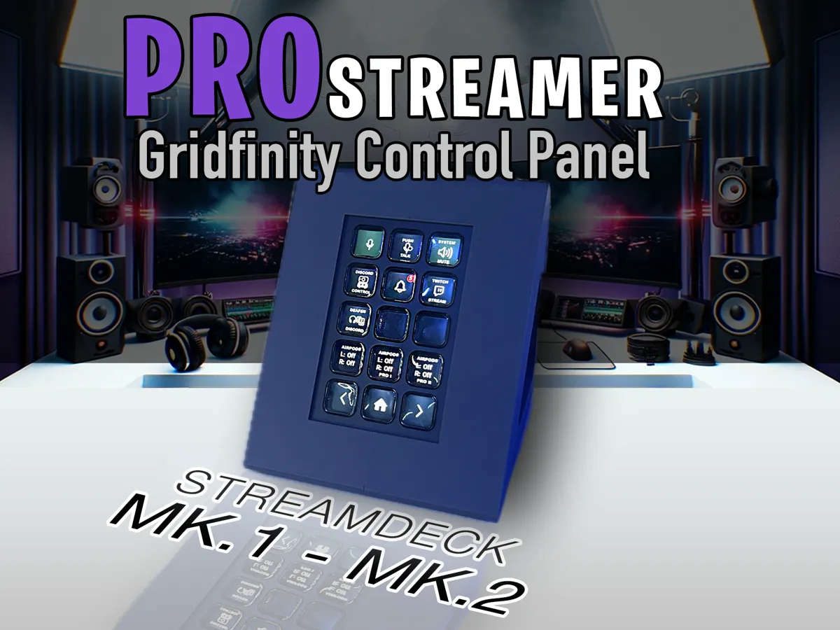 Pro Streamer MK1/MK2 (15 Button Stream Deck)