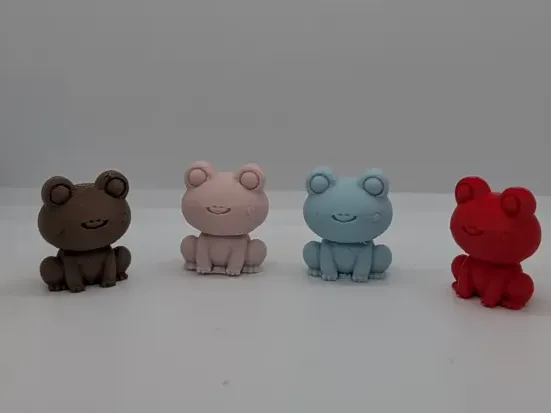 Happy Frog Buddy, Tiny, Cute, and Always Smiling