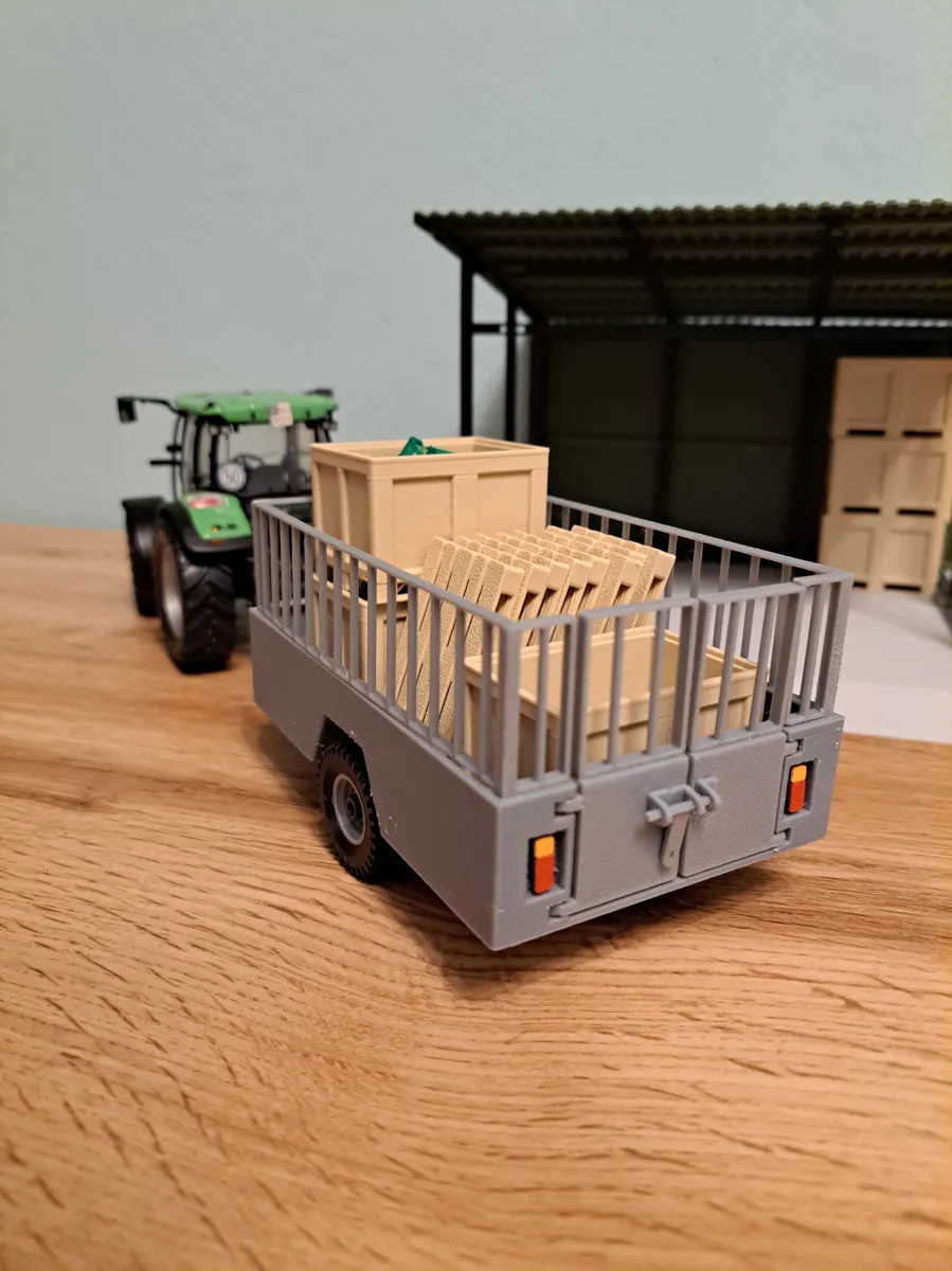 1:32 Agricultural trailer for animals, photo 3 of 4 - 1:32 Agricultural trailer for animals Models, RC & Drones