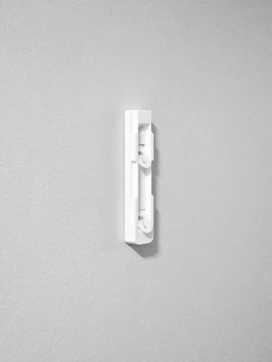 Modern Minimalist Hook w/ Dual-Mount Backplate, photo 4 of 4 - Modern Minimalist Hook w/ Dual-Mount Backplate Storage & Organisation