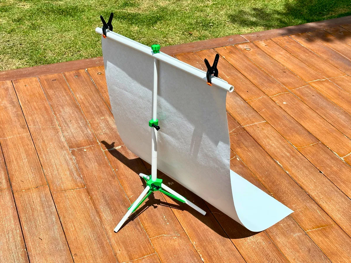 T-Shaped Photography Backdrop Stand, photo 4 of 4 - T-Shaped Photography Backdrop Stand Camera & Photography