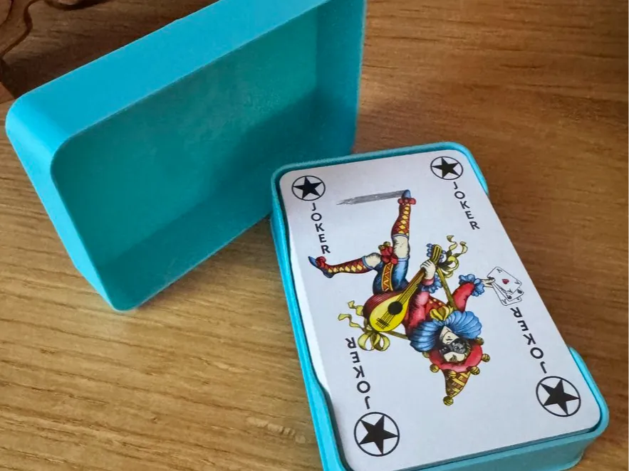 Kartenbox für bis zu 55 Spielkarten