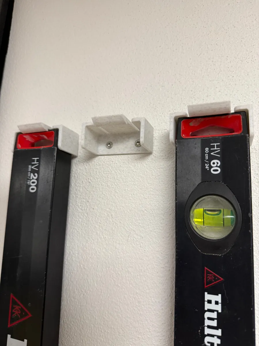 Wall Holder for Spirit Level, photo 4 of 4 - Wall Holder for Spirit Level Tools & Workshop