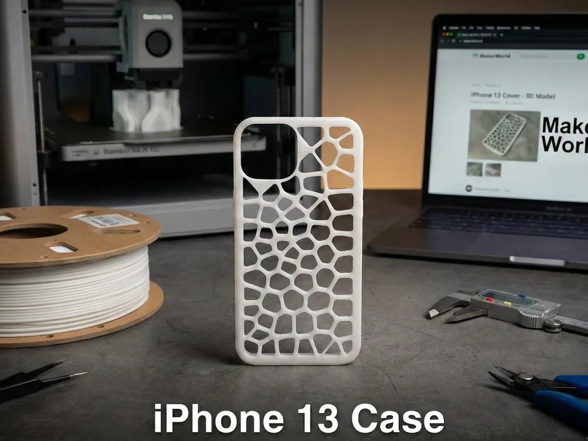 iPhone 13 Voronoi Case