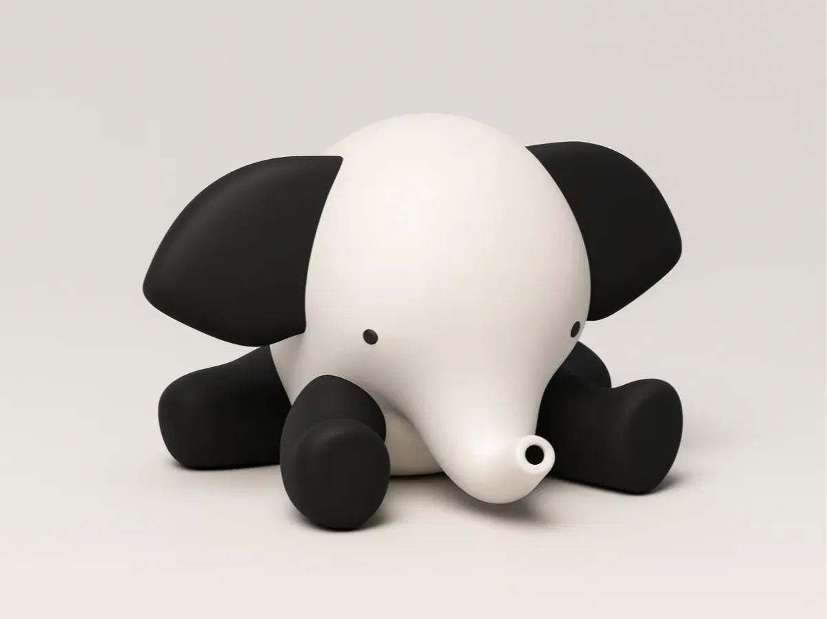 Cute Elephant Miniature