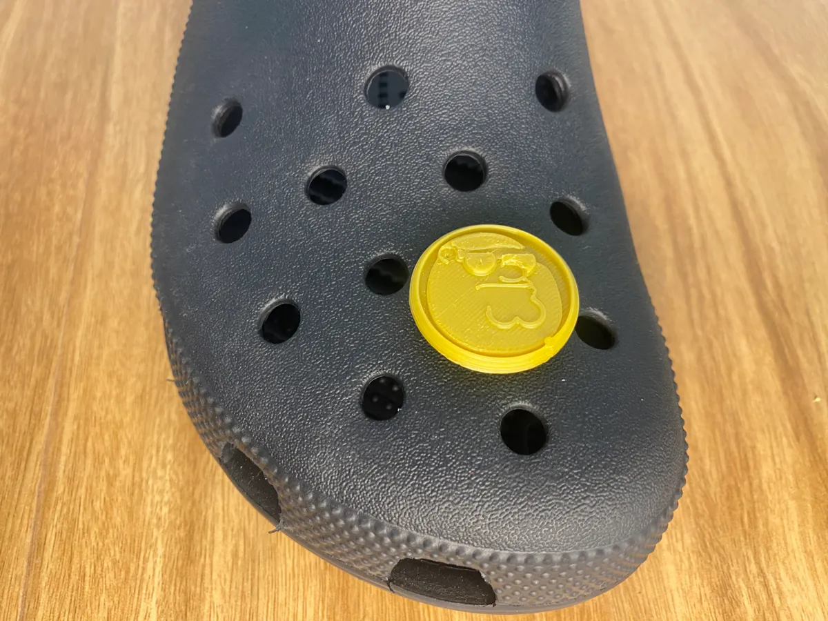 Peter Medallion Jibbitz