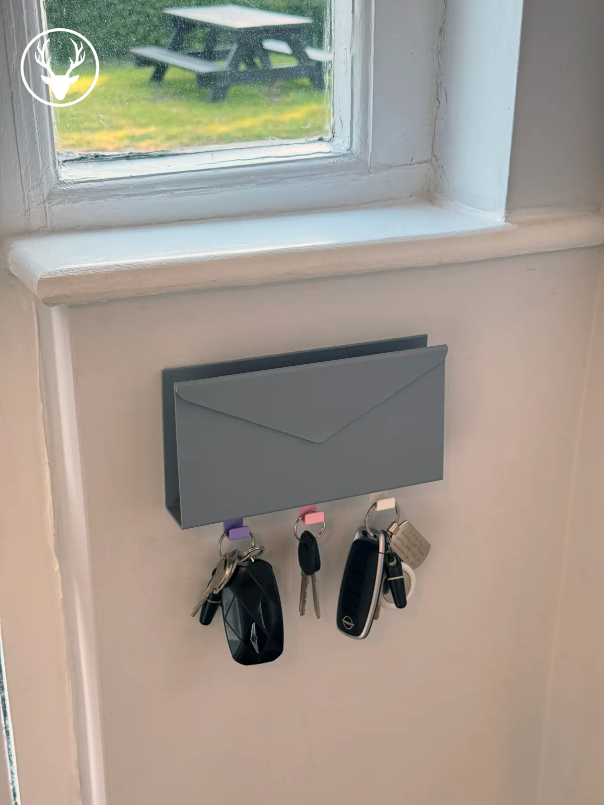 Key & Mail Holder, photo 4 of 4 - Key & Mail Holder Desk & Office