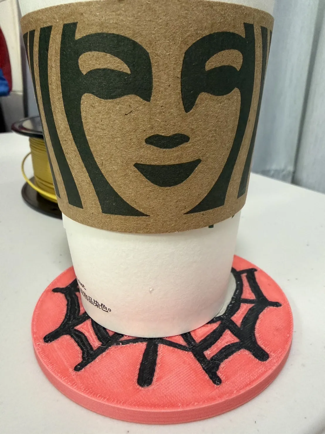 蜘蛛人杯墊 Spiderman coaster, photo 3 of 4 - 蜘蛛人杯墊 Spiderman coaster Home Decor Items
