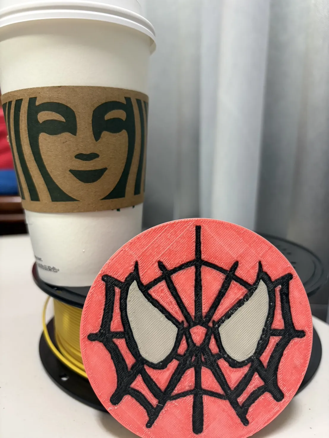 蜘蛛人杯墊 Spiderman coaster, photo 4 of 4 - 蜘蛛人杯墊 Spiderman coaster Home Decor Items