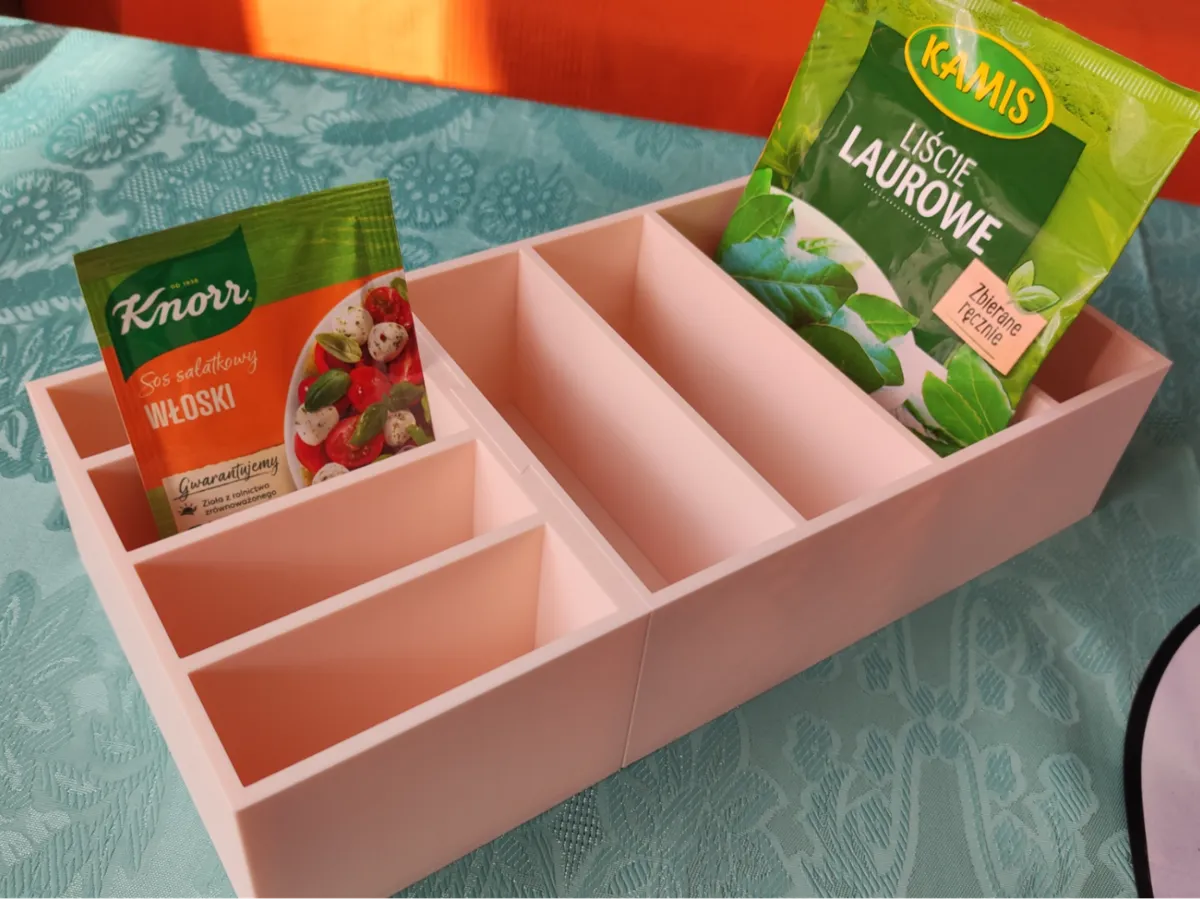 Spice container box