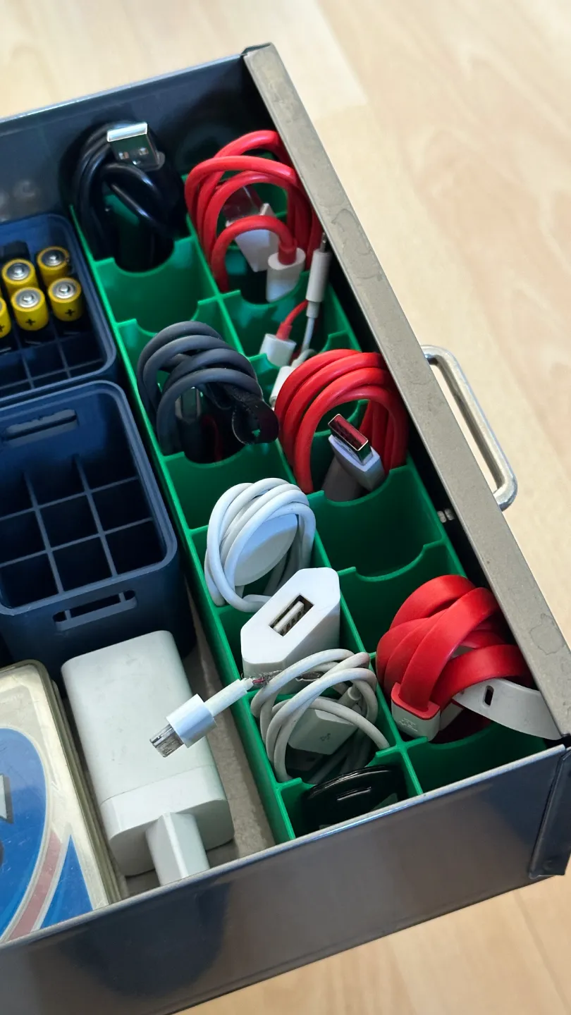 Cable Organizer for Bisley Desk cabinet, photo 4 of 4 - Cable Organizer for Bisley Desk cabinet Mobile & Device Accessories