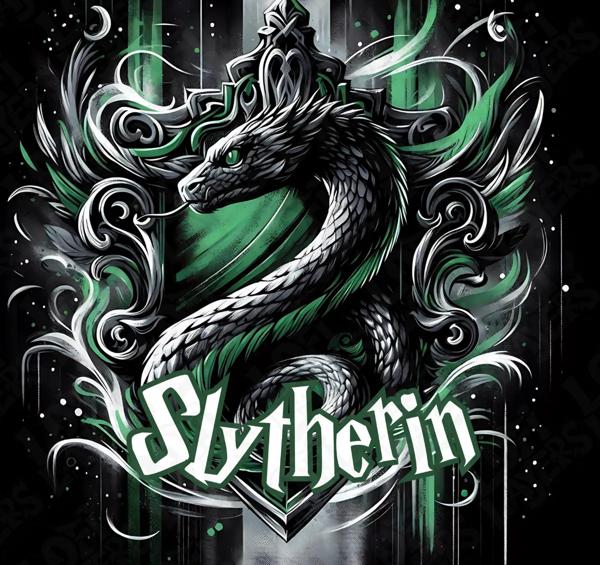 Slytherin Crest Hueforge