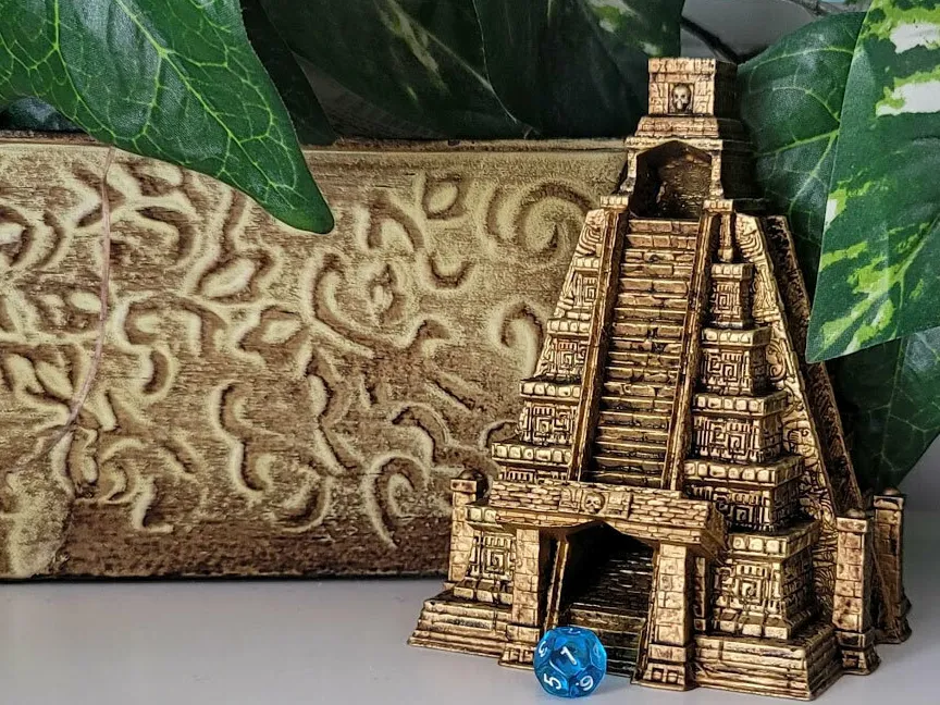 Mayan Temple Dice Tower
