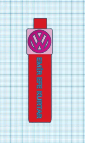 Volkswagen keychain - Signs & Logos, in stock in India