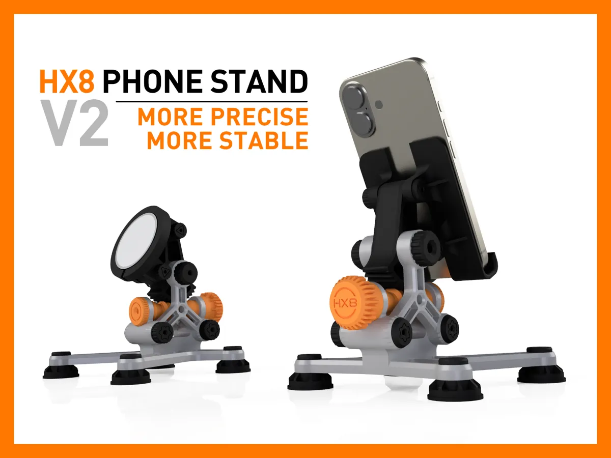 HX8 Worm Gear Phone Stand, photo 2 of 4 - HX8 Worm Gear Phone Stand Household