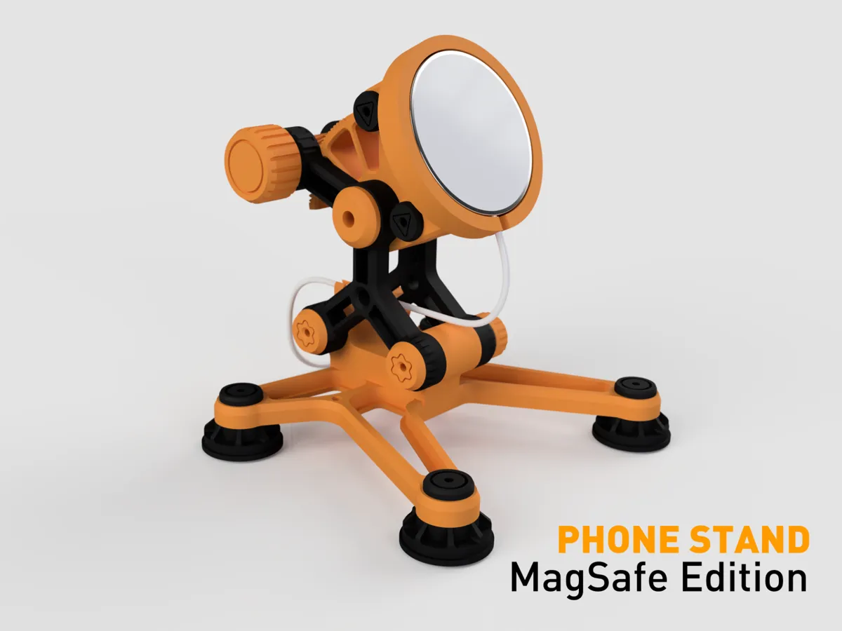 HX8 Worm Gear Phone Stand, photo 3 of 4 - HX8 Worm Gear Phone Stand Household