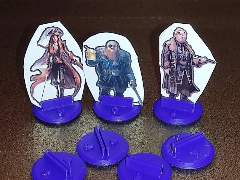 Paper miniature bases (Any TTRPG) - Board Games, in stock in India