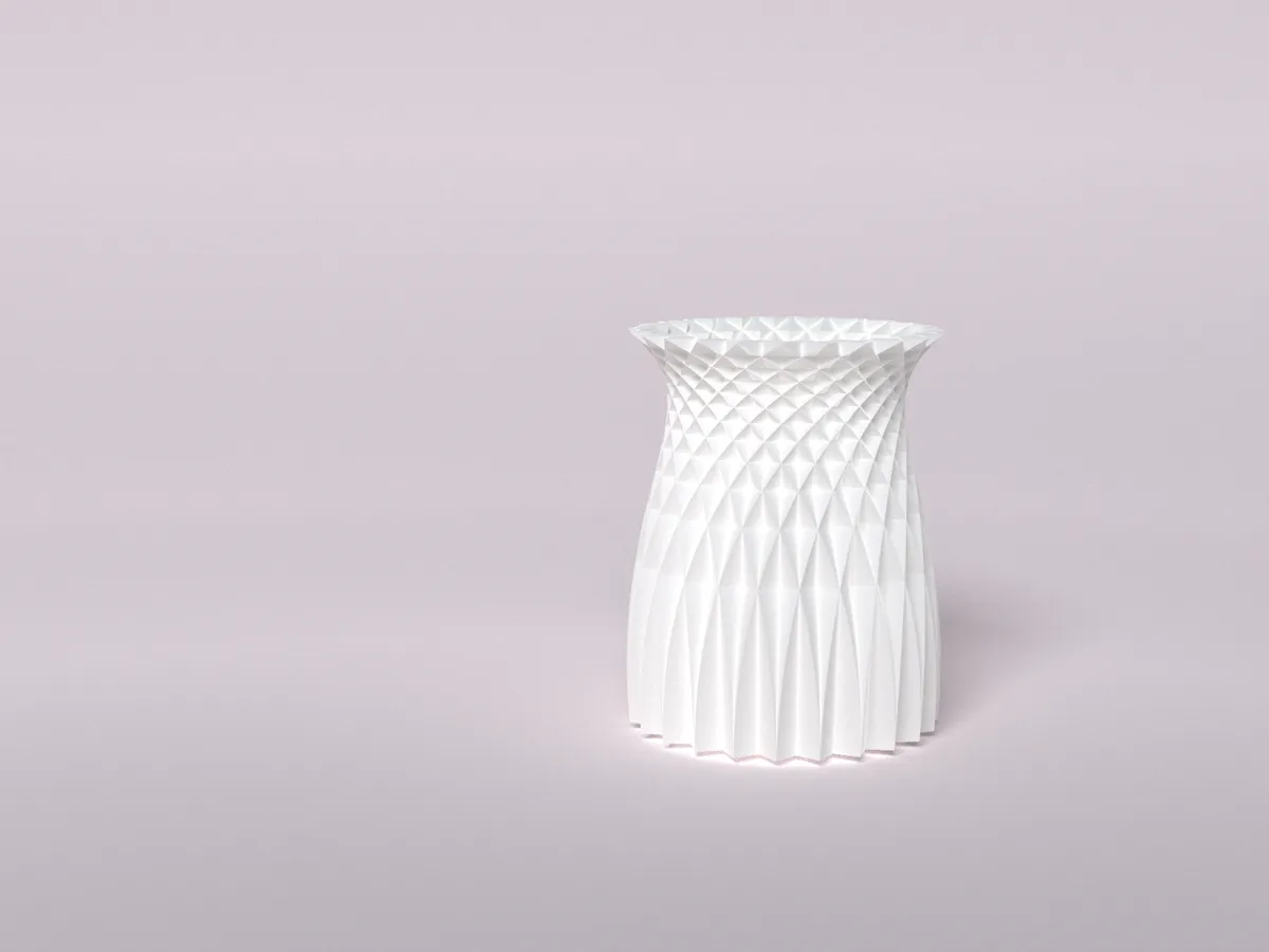 Textured pen holder / vase, photo 2 of 4 - Textured pen holder / vase Home Decor Items