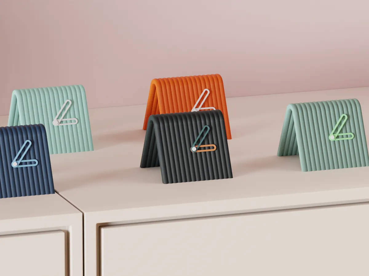 Desktop Clock. Minimalist Modular Clock System