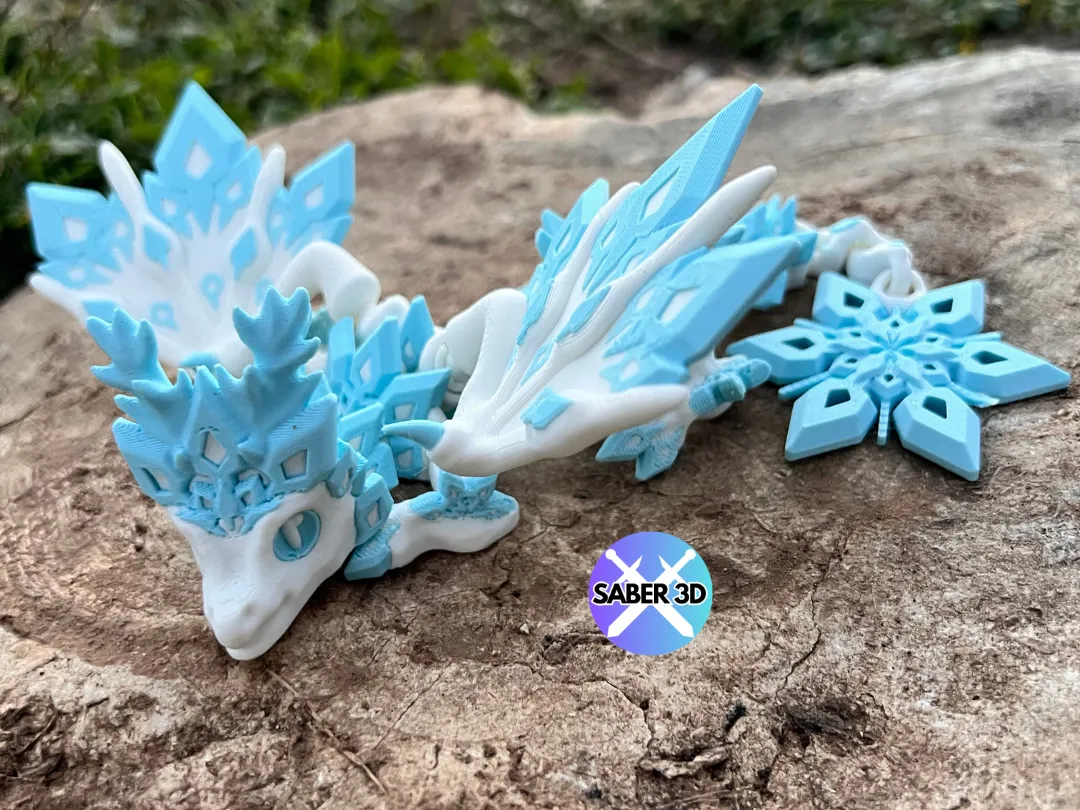 Articulated Baby Snowflake Dragon - Other Toys & Games, in stock in India