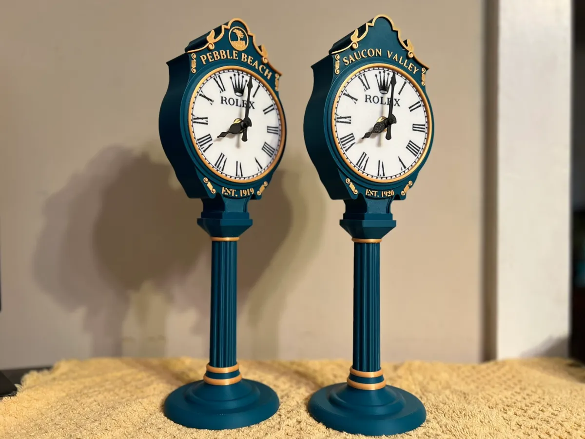 Pebble Beach Golf Course Clock