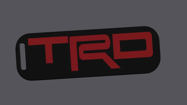 TRD key chain, photo 2 of 2 - TRD key chain Keychains