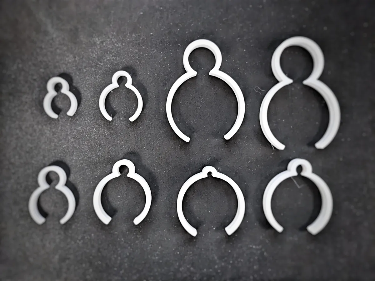 Cable clamp/clips various sizes: 20 - 50mm rods, photo 3 of 4 - Cable clamp/clips various sizes: 20 - 50mm rods Tools
