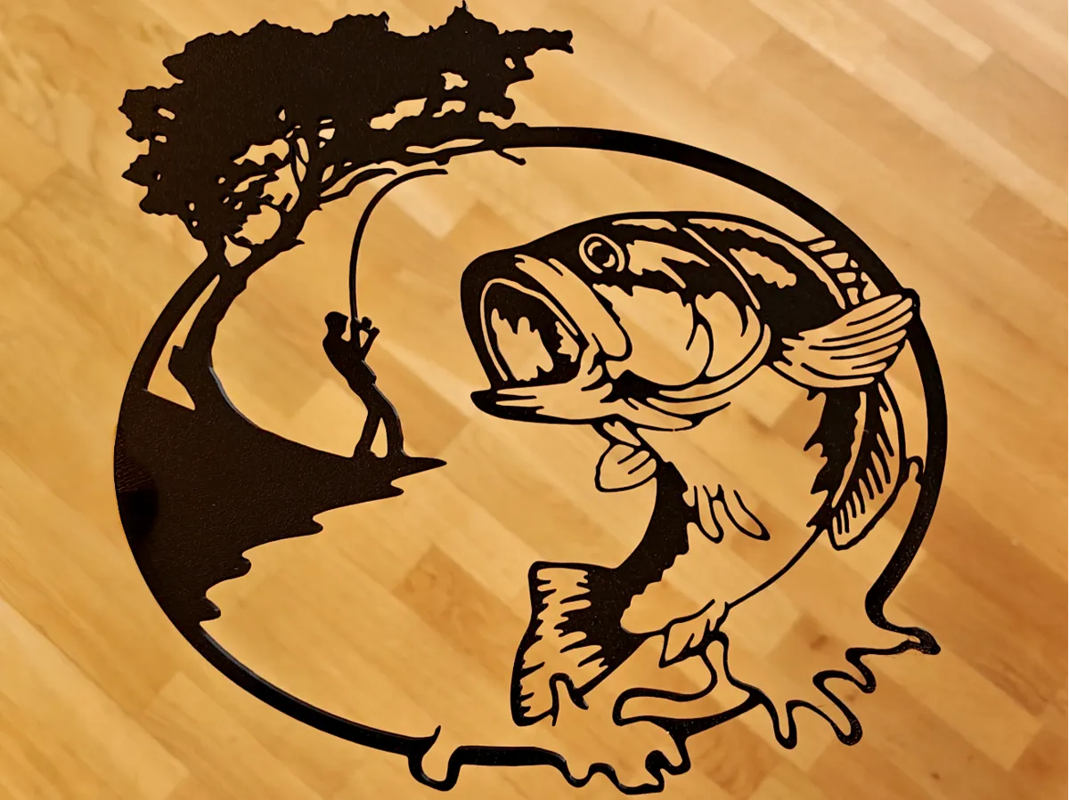 Fishing wall art