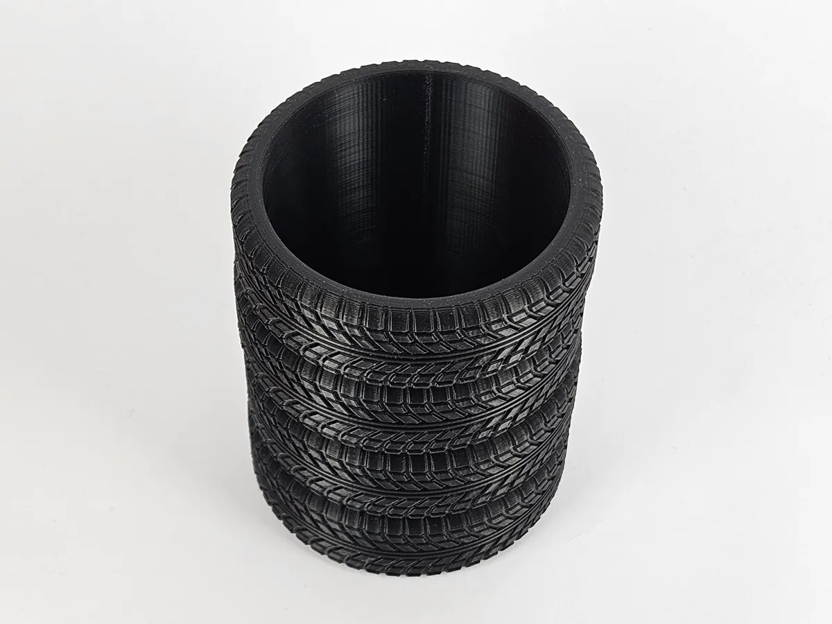 Tyre Stack Pen Holder, photo 3 of 4 - Tyre Stack Pen Holder Desk & Office