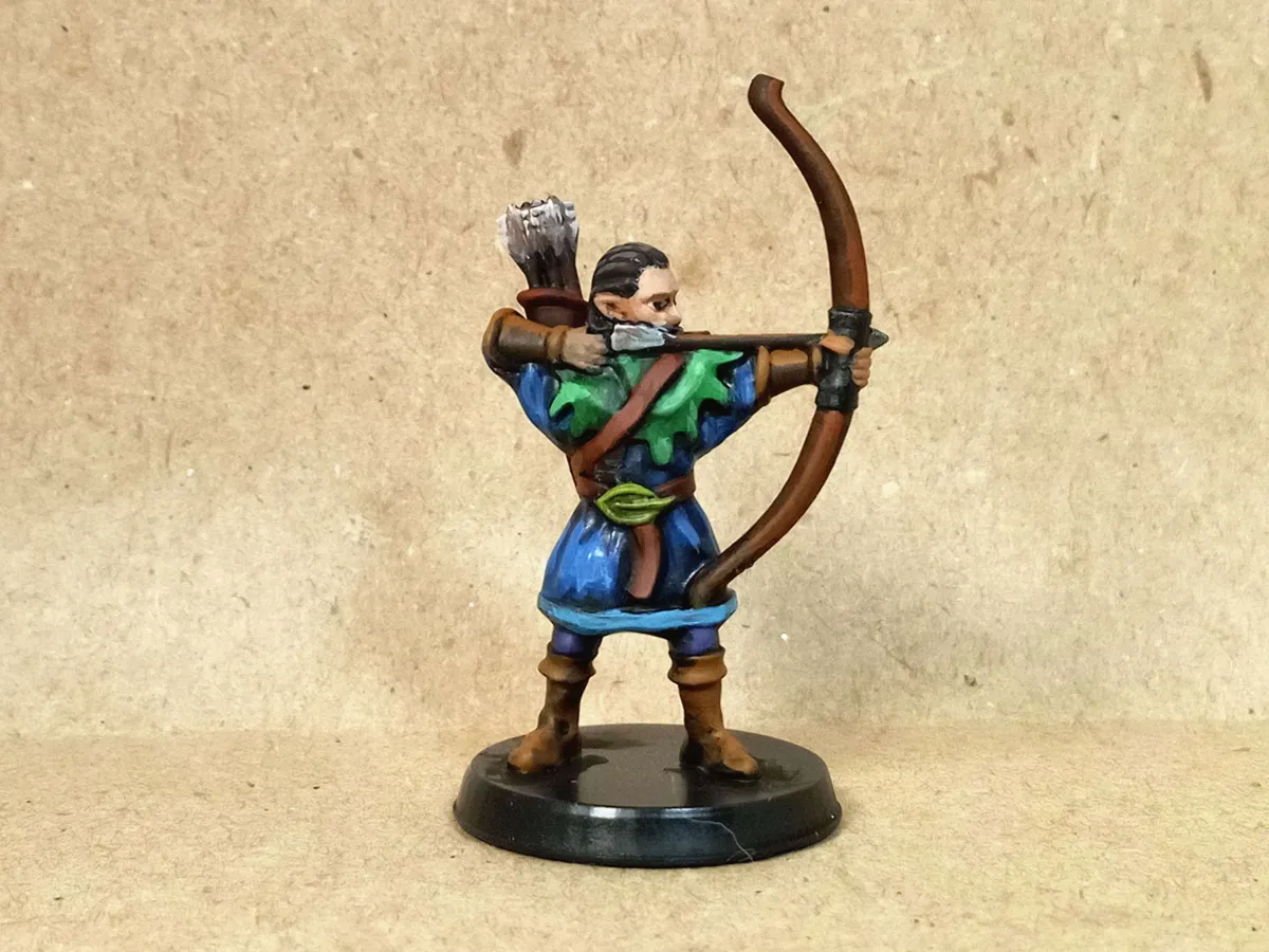 Elf Archer dnd mini