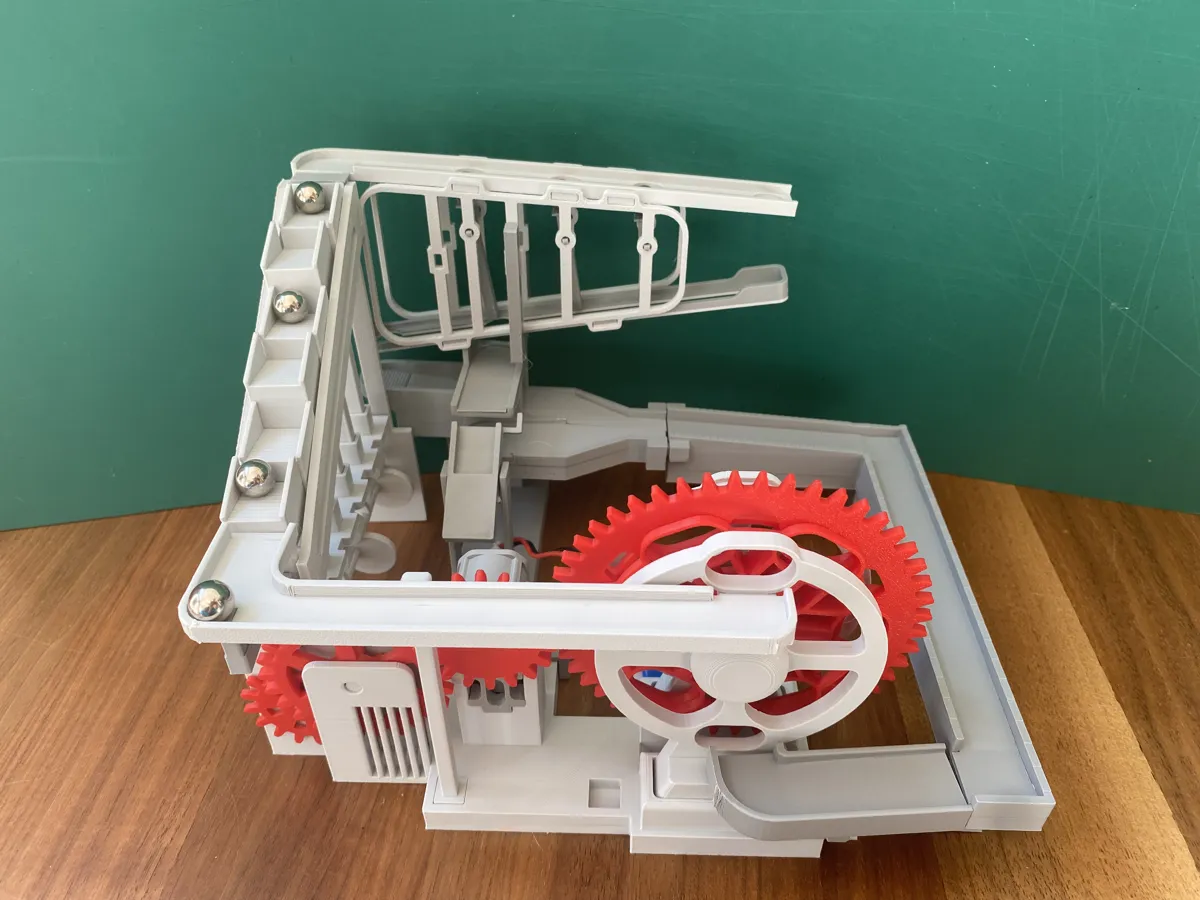 Worlds first gear driven Marblerun for Cyberbrick, photo 3 of 4 - Worlds first gear driven Marblerun for Cyberbrick Models, RC & Drones