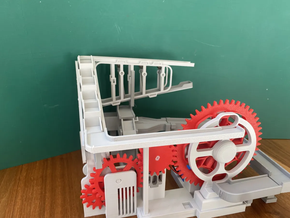 Worlds first gear driven Marblerun for Cyberbrick, photo 4 of 4 - Worlds first gear driven Marblerun for Cyberbrick Models, RC & Drones