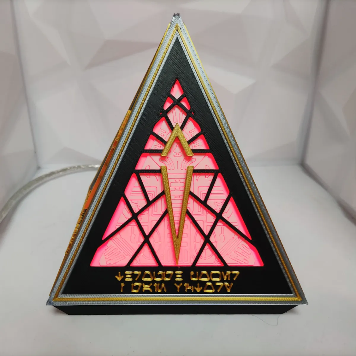 Star Wars LED Light Up Sith Holocron V2, photo 2 of 4 - Star Wars LED Light Up Sith Holocron V2 Lamps & Lighting