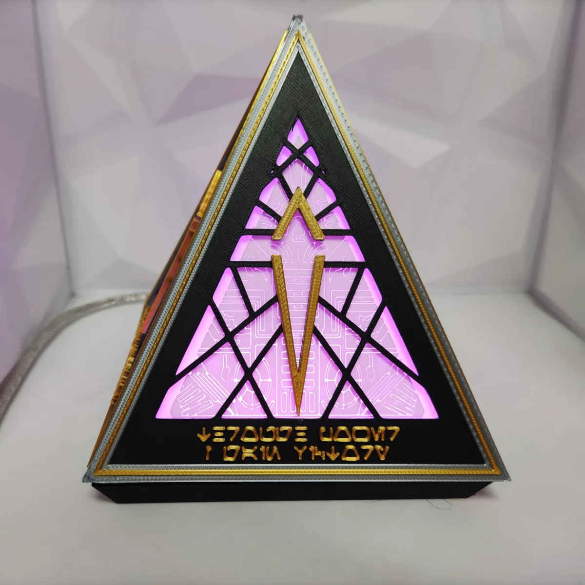 Star Wars LED Light Up Sith Holocron V2, photo 3 of 4 - Star Wars LED Light Up Sith Holocron V2 Lamps & Lighting