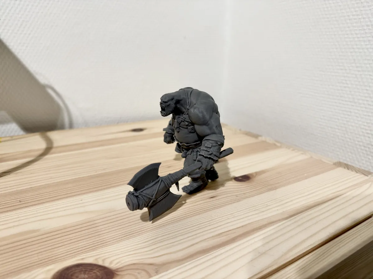 HUGE Orc / Ogre warlord - DND monster (stats incl), photo 3 of 4 - HUGE Orc / Ogre warlord - DND monster (stats incl) Board Games & Tabletop