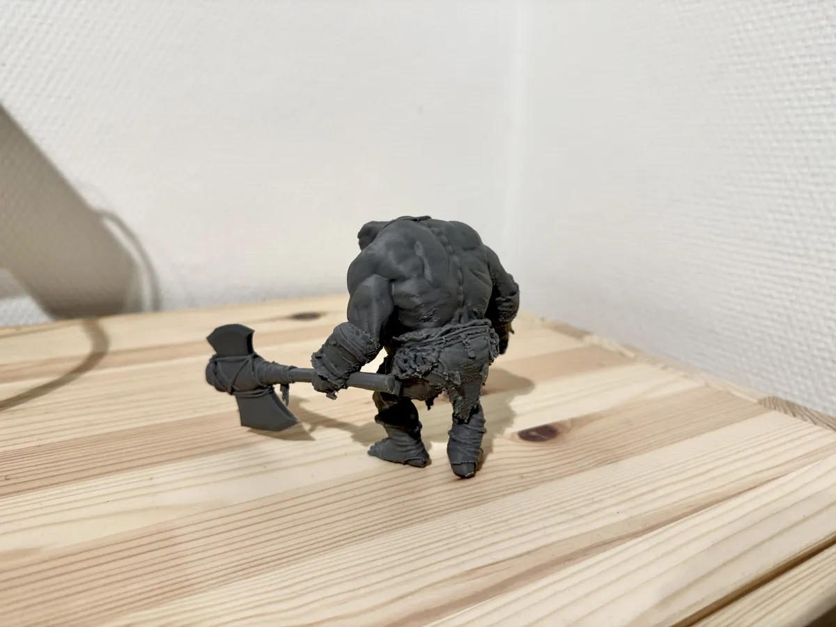 HUGE Orc / Ogre warlord - DND monster (stats incl), photo 4 of 4 - HUGE Orc / Ogre warlord - DND monster (stats incl) Board Games & Tabletop