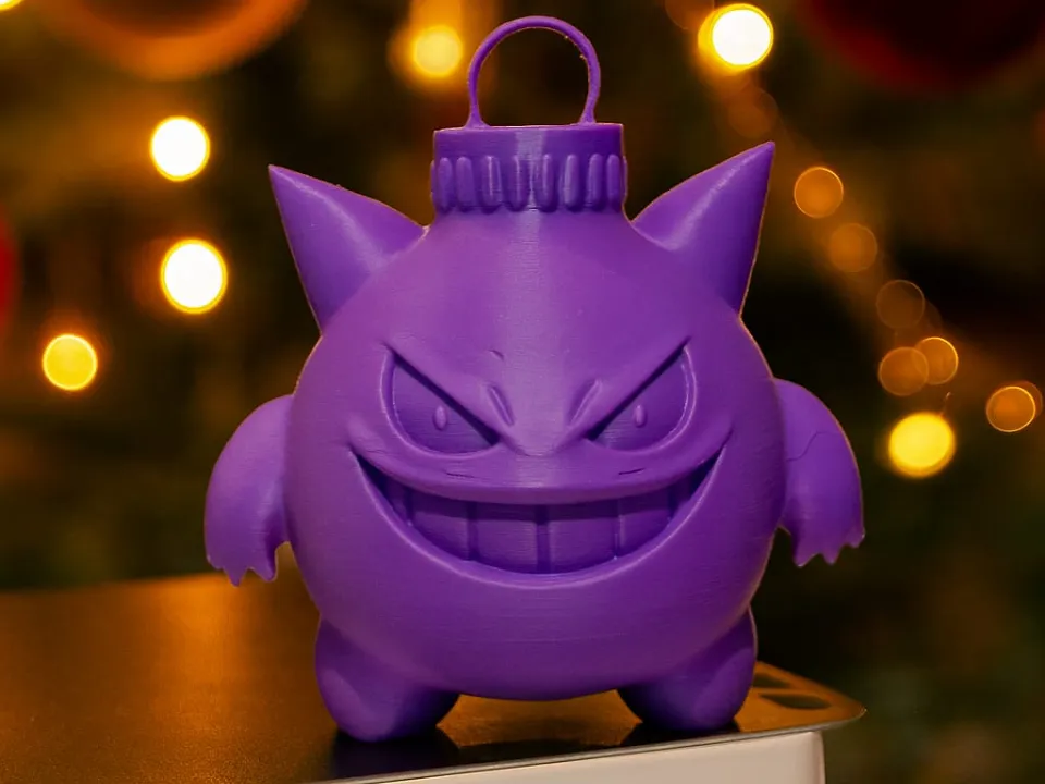 Pokemon Gengar Christmas Ornament - Type 1/3