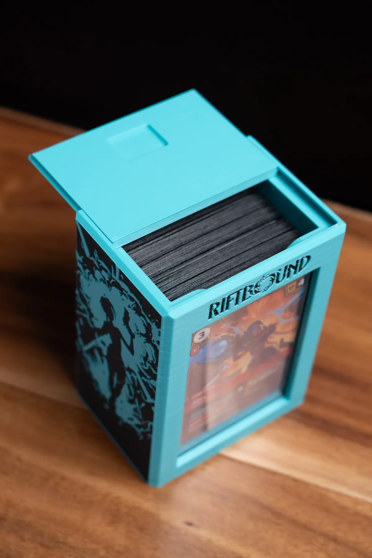 Jinx - Riftbound Deck Box - 75 Sleeved Cards, photo 3 of 3 - Jinx - Riftbound Deck Box - 75 Sleeved Cards Board Games & Tabletop
